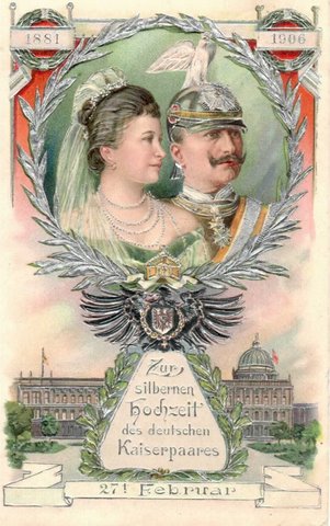 25 historische Ansichtskarte: Silberne Hochzeit Deutsches Kaiserpaar 25 historische Ansichtskarte: Silberne Hochzeit Deutsches Kaiserpaar