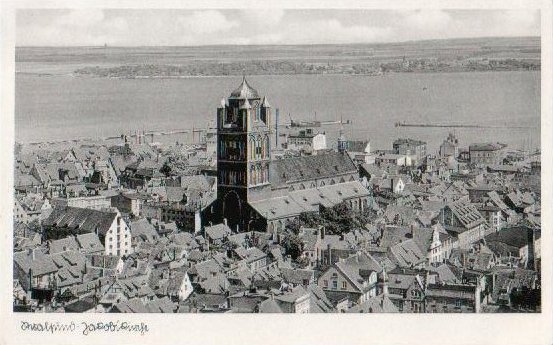 12 historische Ansichtskarte:  Stralsund 