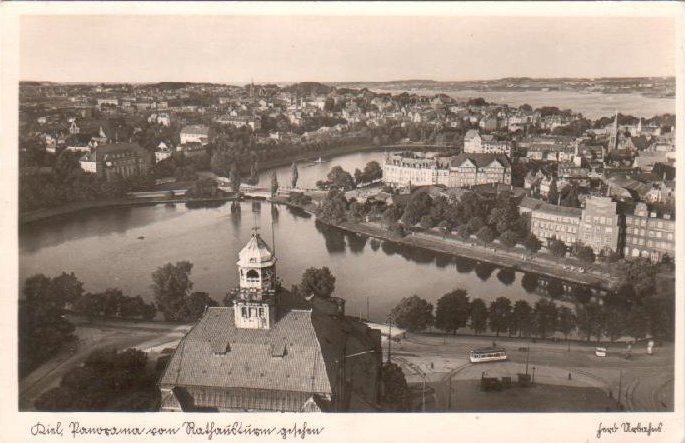19 historische Ansichtskarte:  Kiel 